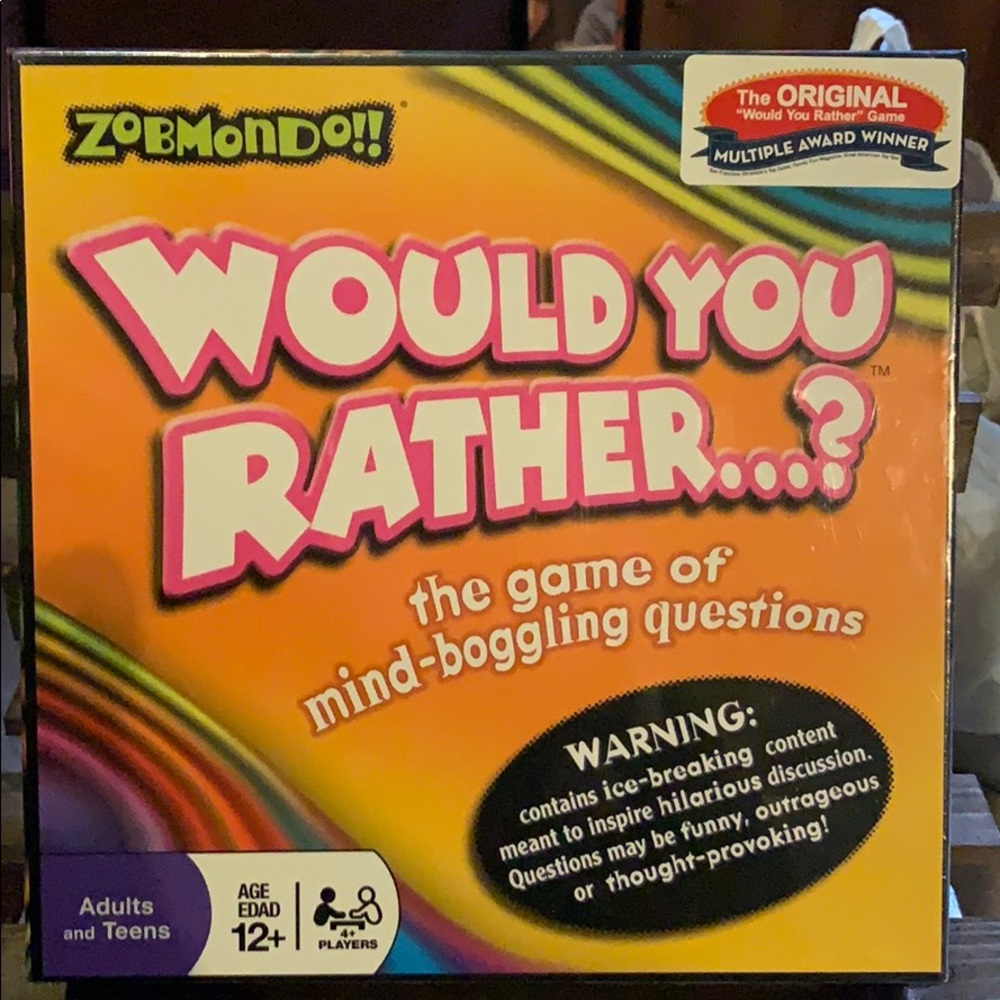 🌸Zobmondo board game🌸